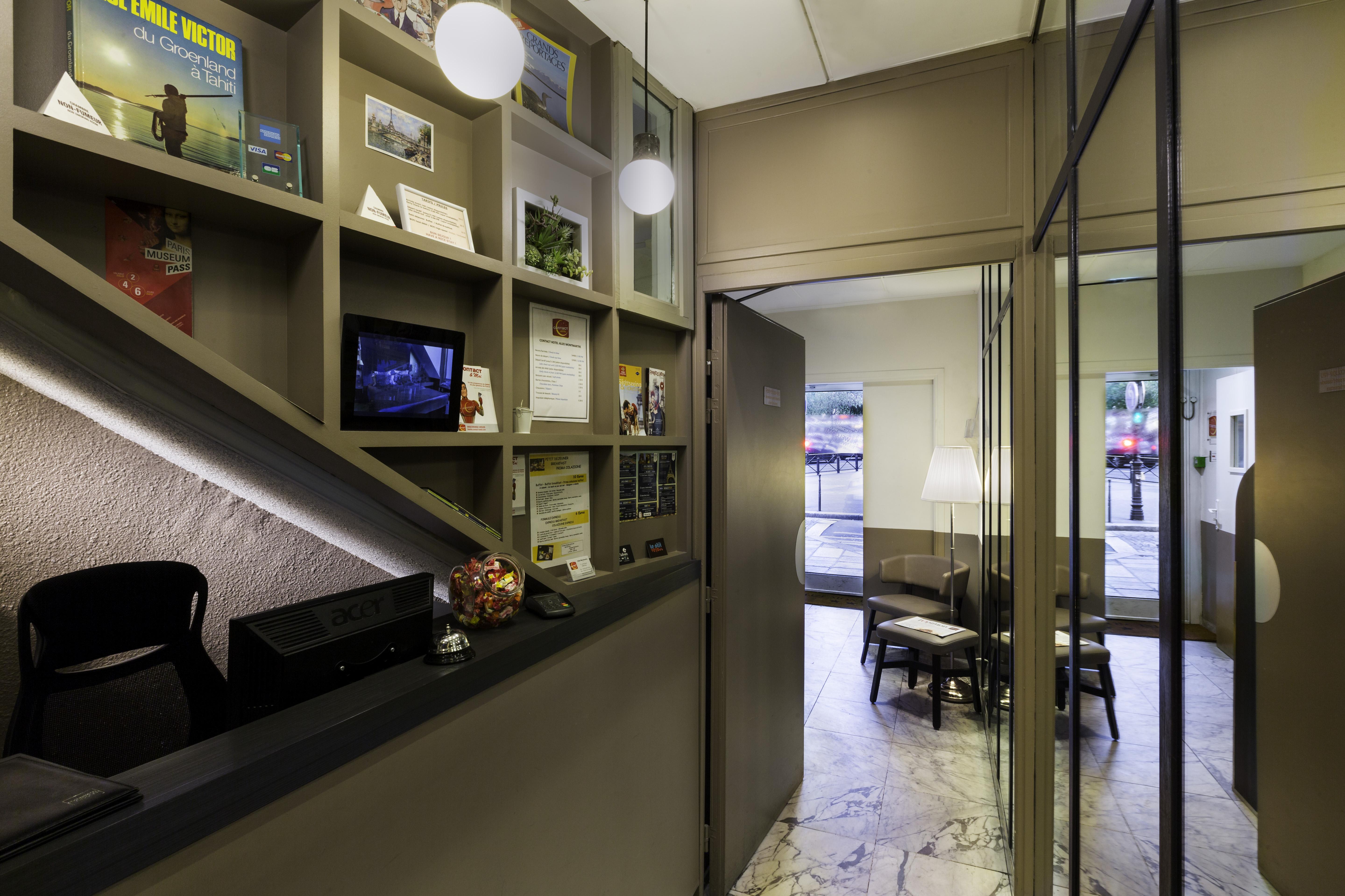 Contact Alizé Montmartre Hotel Parigi
